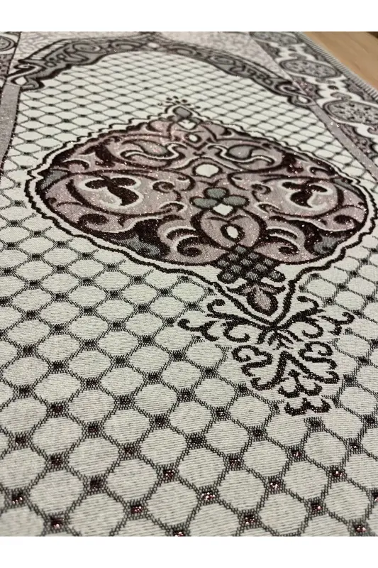 Prayer Rug - Hajj and Umrah Supplies - Wholesale - Retail - Pink - 3