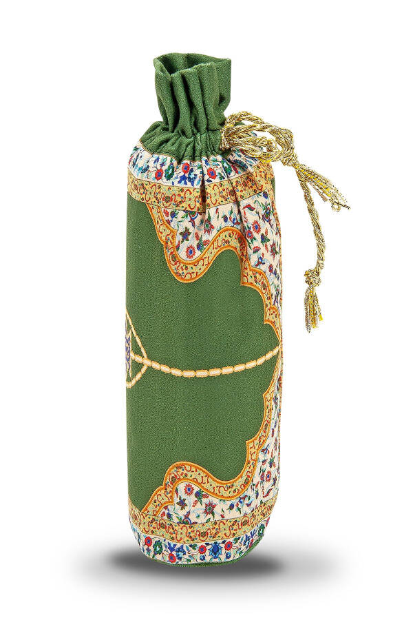 Prayer Rug Ipk05 with Silk Fabric Carrying Bag - 7