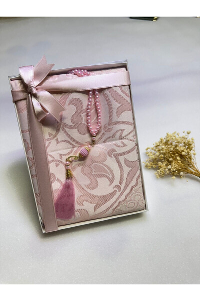 Prayer Rug Set, 2-Piece Bridal Dowry Set, Prayer Rug Tasbih, Gift, Dowry Mevlid Gift - LIFESTYLING