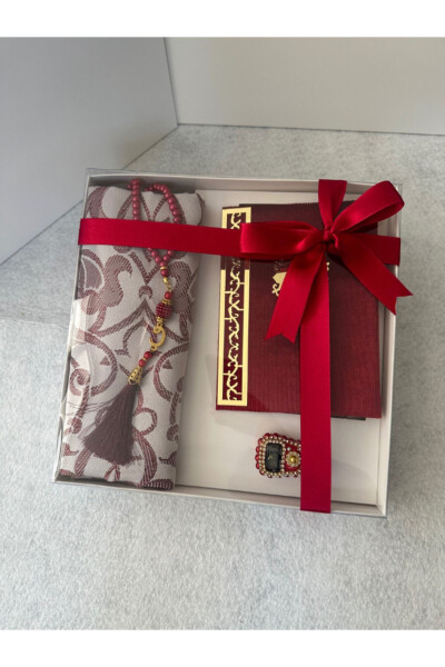 Prayer Rug Set 4 Piece Gift - 7