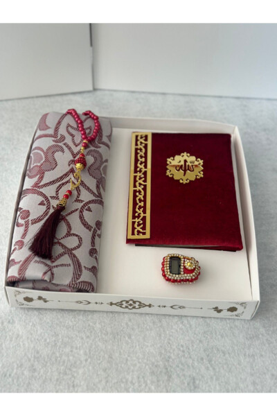 Prayer Rug Set 4 Piece Gift - 4