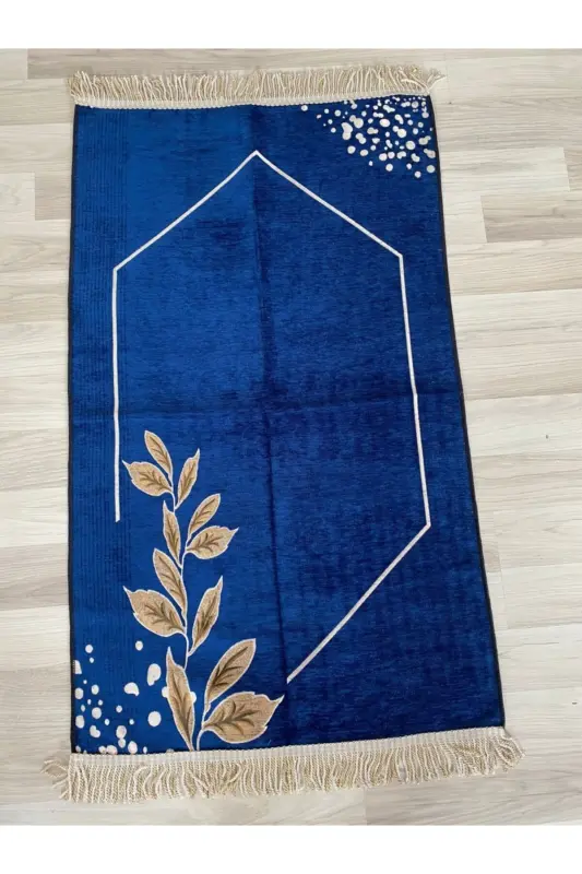 Prayer Rug Special Design-Blue - MARKAPOLIN