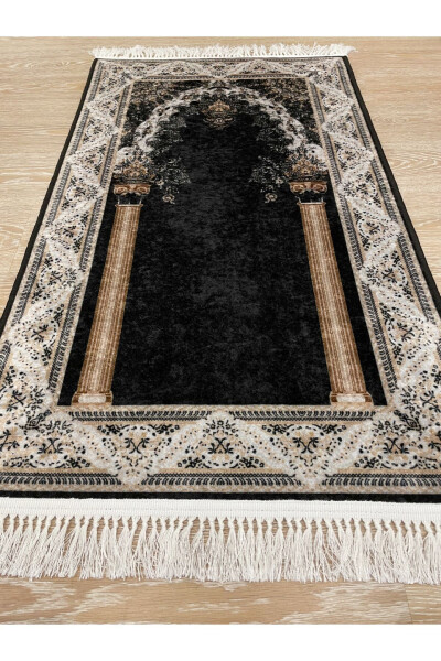 Prayer Rug with Fringe (latex Base) 75x125 Size - 2