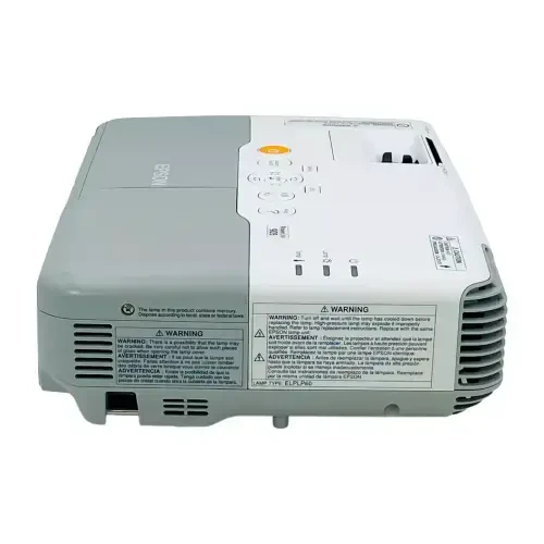 Pre-Owned Epson PowerLite 905 3LCD Projector 3000 ANSI HDMI HD 1080i with Accessories Bundle - 3