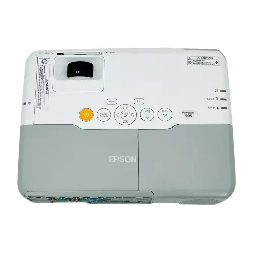 Pre-Owned Epson PowerLite 905 3LCD Projector 3000 ANSI HDMI HD 1080i with Accessories Bundle - 4