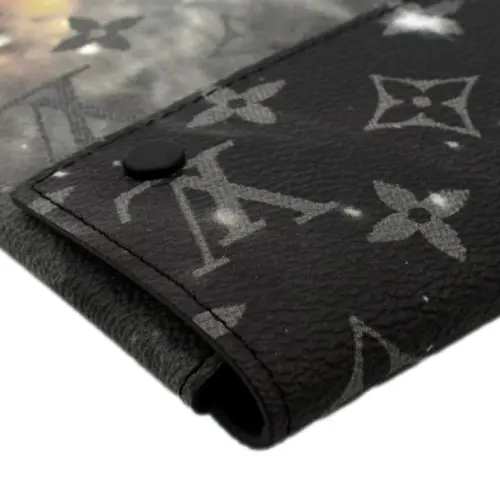 Pre-Owned LOUIS VUITTON Galaxy Pochette Monogram Canvas Pouch Grey - 6