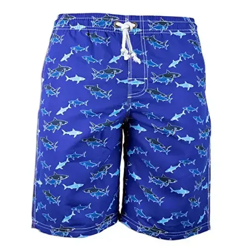 PREFER TO LIFE Men's Board Shorts, Quick Dry Swimwear Beach Holiday Party Bermuda Swim Big Pants … - 1