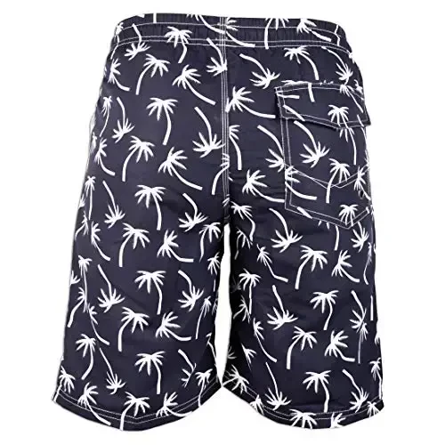 PREFER TO LIFE Men's Board Shorts, Quick Dry Swimwear Beach Holiday Party Bermuda Swim Big Pants … - MODAZONE (1)