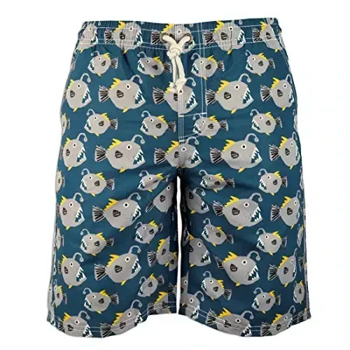 PREFER TO LIFE Men's Board Shorts, Quick Dry Swimwear Beach Holiday Party Bermuda Swim Big Pants … - 2