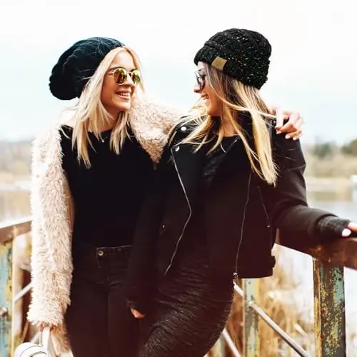 Premillow Beanie, Ayollar uchun qishki shapkalar, Ayollar uchun kundalik trikotaj shapkalar, Qalin yumshoq issiq qishki shapka, Sovuq uchun chiroyli shapkalar - 6