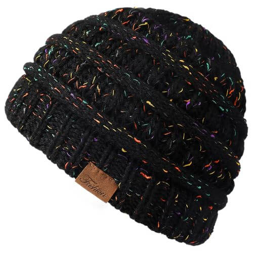 Premillow Beanie, Ayollar uchun qishki shlyapalar, Beanies ayollar uchun klassik triko shlyapa, Qalin yumshoq iliq qishki shlyapa, Sovuq uchun yoqimli Beanies - 1