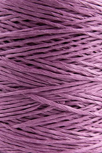 Premium 250 gr Natural Paper Yarn, Raffia Paper Yarn, Raffia, Bag, Placemat, Hat Yarn, 250m Purple-Purple - 11