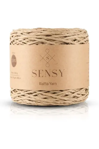 Premium 250 gr Natural Paper Yarn, Straw Paper Yarn, Raffia, Bag, Placemat, Hat Yarn, 250m Natural-Natural 