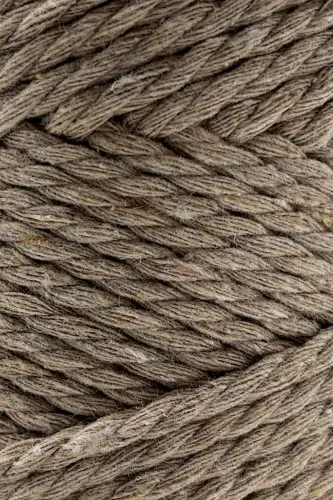 Premium 3 Ply Cotton Combed Macrame Rope Hobby Cord Three Twist Milky Coffee-Milky Coffee - 2