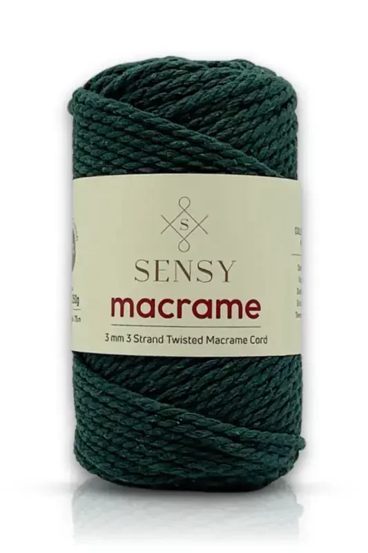 Premium 3 Twist Cotton Combed Macrame Macrame Still - 5