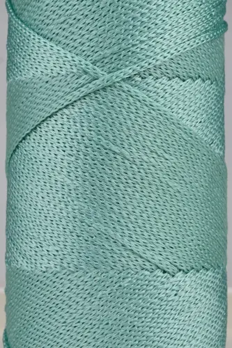 Premium 400 gr Polyester Makrome Ipi 2 Mm 2li Set Mint Makrame Ip Supla Çanta Ipi No: 4-Mint - 2