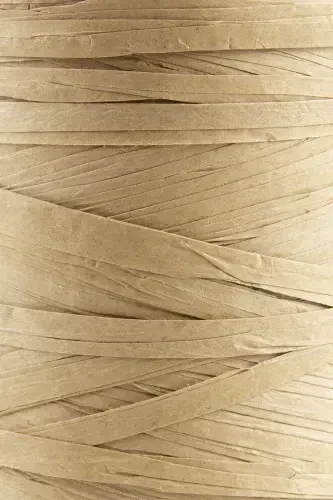 Premium 400 Metre Rafya Ip Çanta Ipi Raffia Ip Kağıt Ip Supla Ipi 250 Gram Natürel-Natürel - SENSY (1)