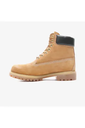 Premium 6 Inch Men's Yellow Boots - 4