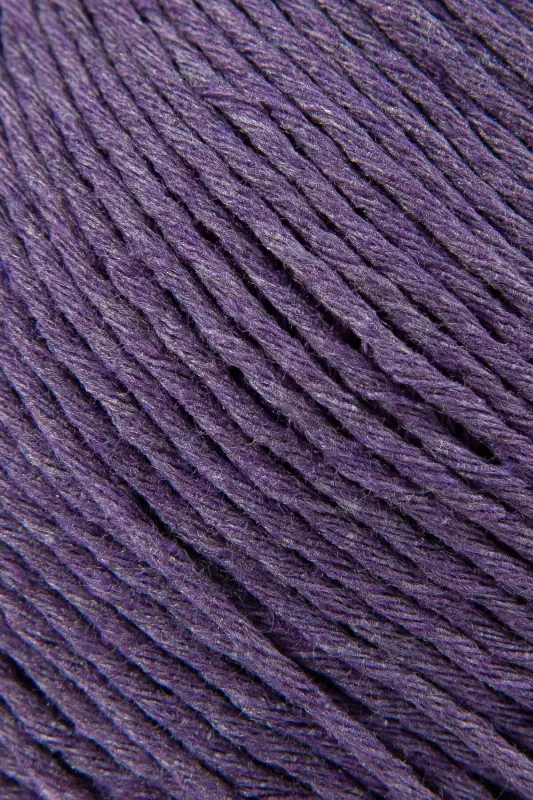 Premium Amigurumi İpi Punch (PANÇ) Baby Soft Cotton 50 gr Örgü İp Eflatun-Eflatun - 2