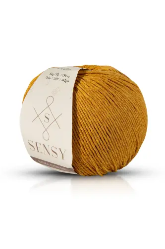 Premium Amigurumi Ipi Punch (PANÇ) Baby Soft Cotton 50 gr Örgü Ip Hardal - Hardal 
