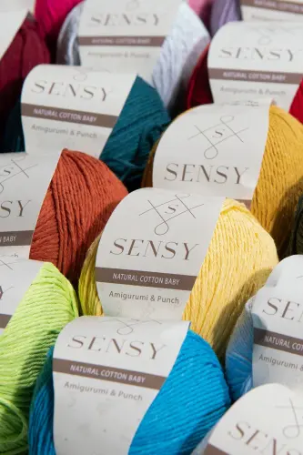 Premium Amigurumi Ipi Punch (PANÇ) Baby Soft Cotton 50 gr Örgü Ip Portakal-Portakal - 4