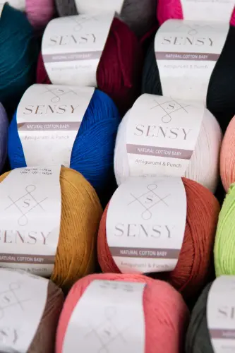 Premium Amigurumi Ipi Punch (PANÇ) Baby Soft Cotton 50 gr Örgü Ip Yeşil-Yeşil - 3