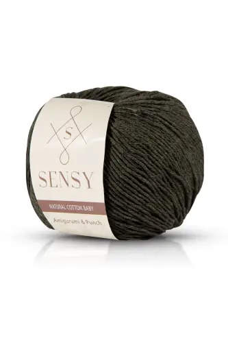 Premium Amigurumi Yarn Punch Baby Soft Cotton 50 gr Knitting Yarn Khaki-Khaki 