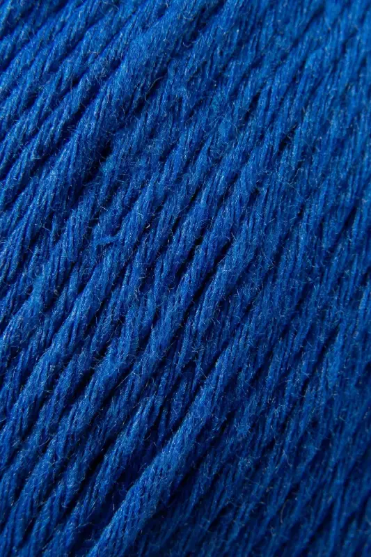 Premium Amigurumi Yarn Punch Baby Soft Cotton 50 gr Knitting Yarn Sax Blue-Sax Blue - 2