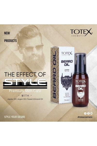 Premium Beard and Moustache Oil | Conditioner - Anti-Dandruff Serum | Men's Care | 75 Ml - 4