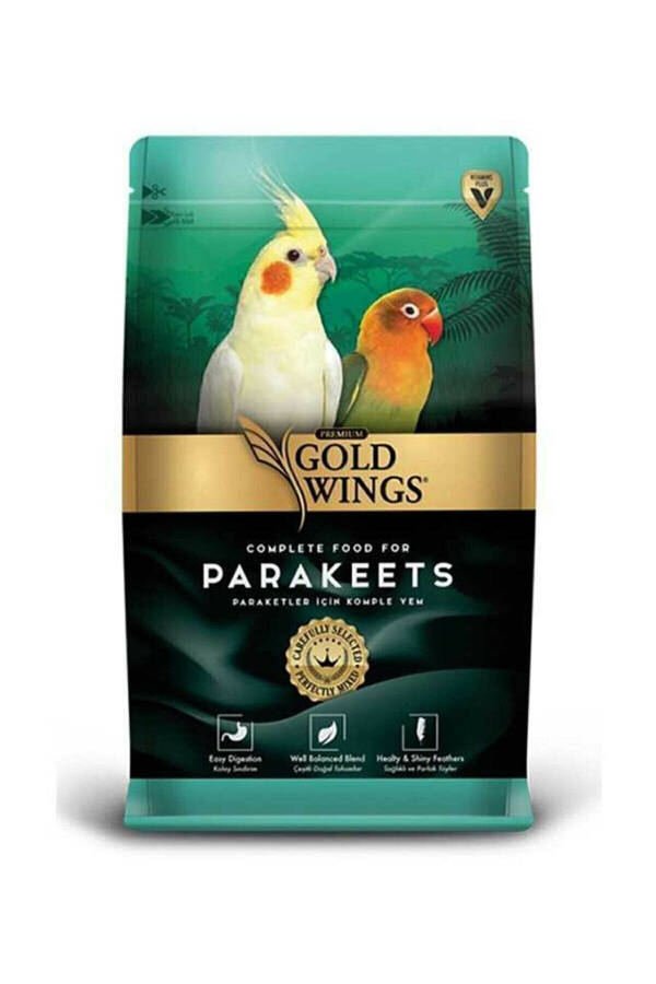 Premium Budgie Sultan Cockatiel Bird Food 1kg - 3