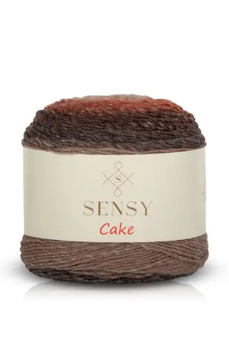 Premium Cake El Örgü Ipi Şal Bluz Aksesuar Ipi Ebruli Ip-559 