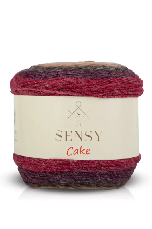 Premium Cake El Örgü Ipi Şal Bluz Aksesuar Ipi Ebruli Ip-563 - 1