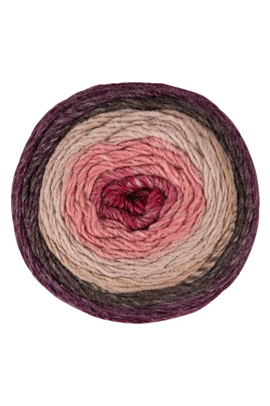 Premium Cake El Örgü Ipi Şal Bluz Aksesuar Ipi Ebruli Ip-563 - 2