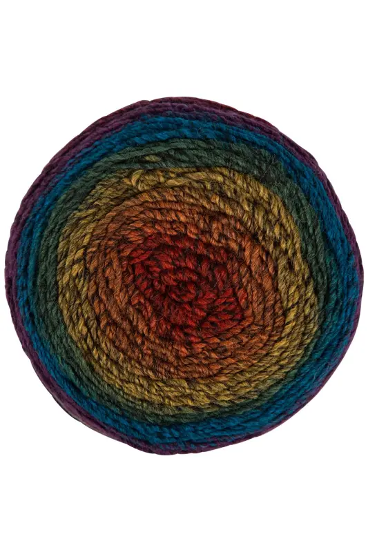 Premium Cake Hand Knitting Yarn Shawl Blouse Accessory Yarn Marbled - 1