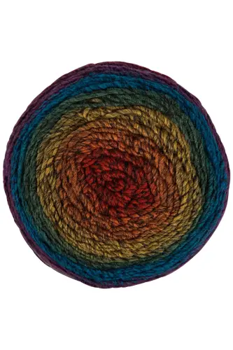 Premium Cake Hand Knitting Yarn Shawl Blouse Accessory Yarn Marbled - 1