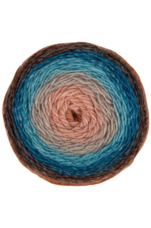 Premium Cake Hand Knitting Yarn Shawl Blouse Accessory Yarn Marbled Yarn-562 - 2