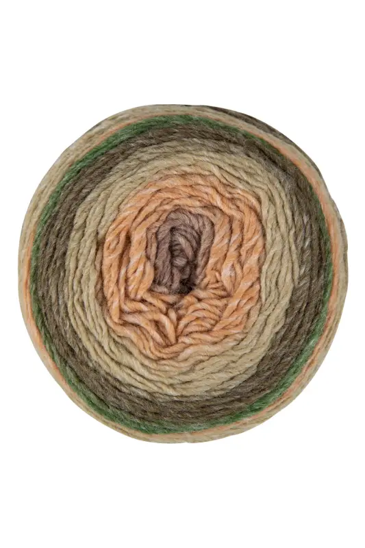 Premium Cake Hand Knitting Yarn Shawl Blouse Accessory Yarn Marbled Yarn-564 - 2