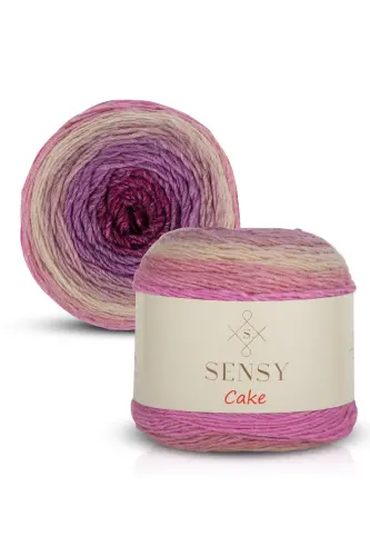 Premium Cake Hand Knitting Yarn Shawl Blouse Accessory Yarn Marbled Yarn-565 - 3