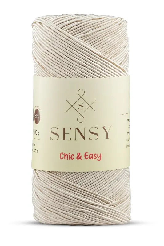 Premium Chic&Easy 200 gr Mumli Ip Slim Supra İpi R - SENSY