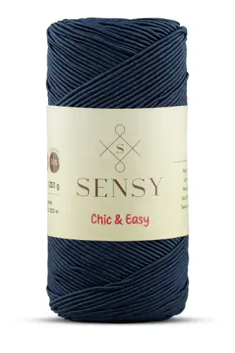 Premium Chic&Easy 200 gr Mumli Ip Supra Ipi Runner Ipi Supla Ipi Çanta Ipi Pase Ipi Lacivert-Lacivert - 1