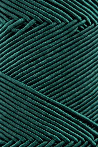 Premium Chic&Easy 200 гр Slim Supra İp Mumlu İp Makrome İp Runner İpi Pase İpYeşil-Yeşil - 2