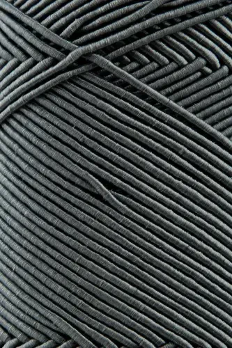 Premium Chic&Easy 200 gr Slim Supra İp Mumlu İp Pasa İp Runner İpi Çanta İpi Pase İpi Koyu Gri-Koyu Gri - SENSY (1)