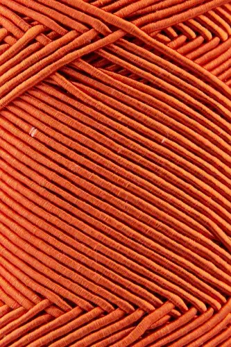 Premium Chic&Easy 200 gr Slim Supra Macrame Yarn Waxed Yarn Runner Yarn Bag Yarn Pase Yarn Orange-Orange - SENSY (1)