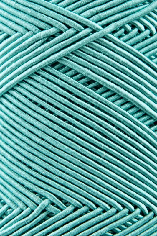 Premium Chic&Easy 200 gr Slim Supra Yarn Macrame Yarn Waxed Yarn Runner Yarn Bag Yarn Passe Yarn Mint-Mint - 2