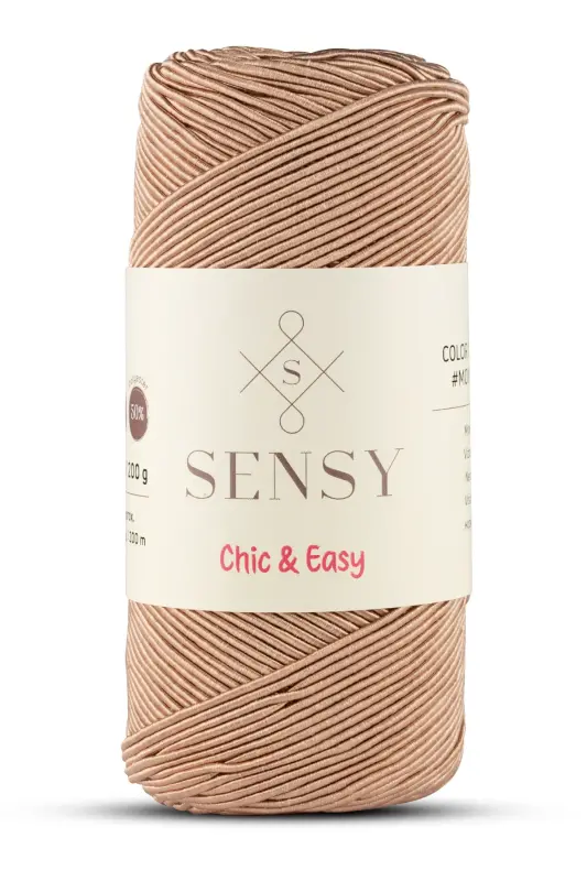 Premium Chic&Easy 200 gr Slim Supra Yarn Waxed Yarn M - SENSY