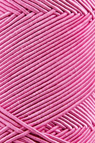 Premium Chic&Easy 200 gr Slim Supra Yarn Waxed Yarn Runner Yarn Bag Yarn Pase Yarn Macrame Yarn Pink-Pink - 2