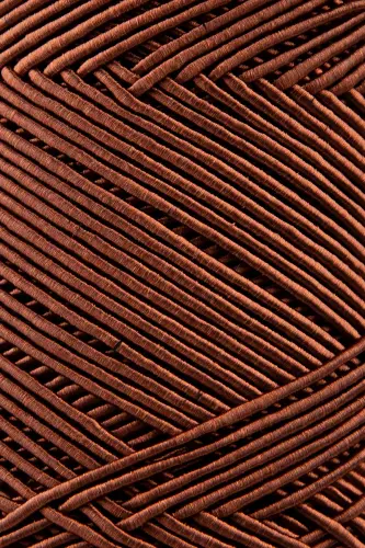 Premium Chic&Easy 200 gr Slim Supra Yarn Waxed Yarn Runner Yarn Bag Yarn Wallet Yarn Pase Yarn Copper-Copper - SENSY (1)