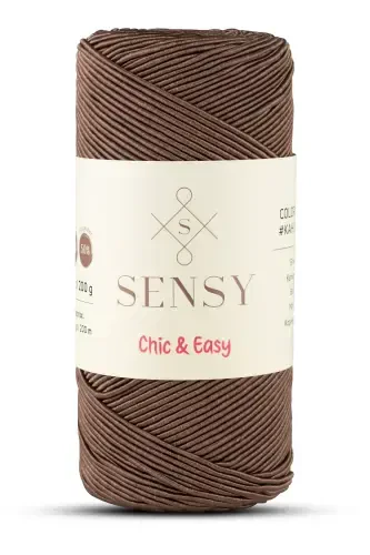 Premium Chic&Easy 200 gr Supra Ip Mumli Ip Runner Ip Çanta Ip Pase Ip Makrome Ip Kahverengi-Kahverengi - 1