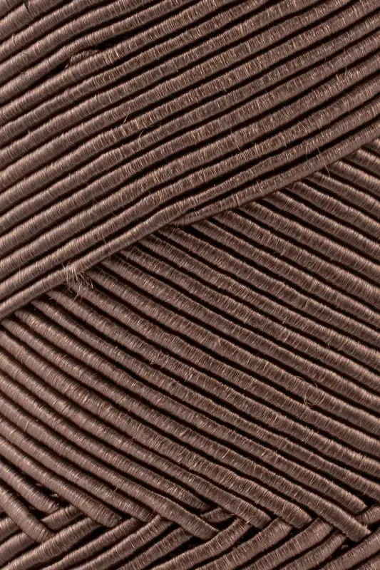 Premium Chic&Easy 200 gr Supra Yarn Waxed Yarn Runner Yarn Bag Yarn Pase Yarn Macrame Yarn Brown-Brown - 2