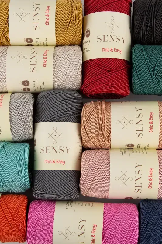 Premium Chic&Easy 200 gr Supra Yarn Waxed Yarn Runner Yarn Bag Yarn Pase Yarn Macrame Yarn Brown-Brown - 6